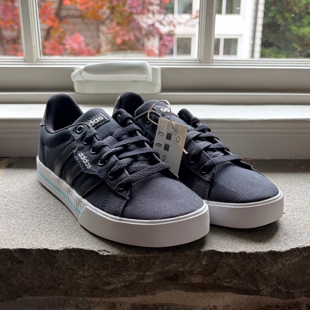 Adidas Black and White Sneakers